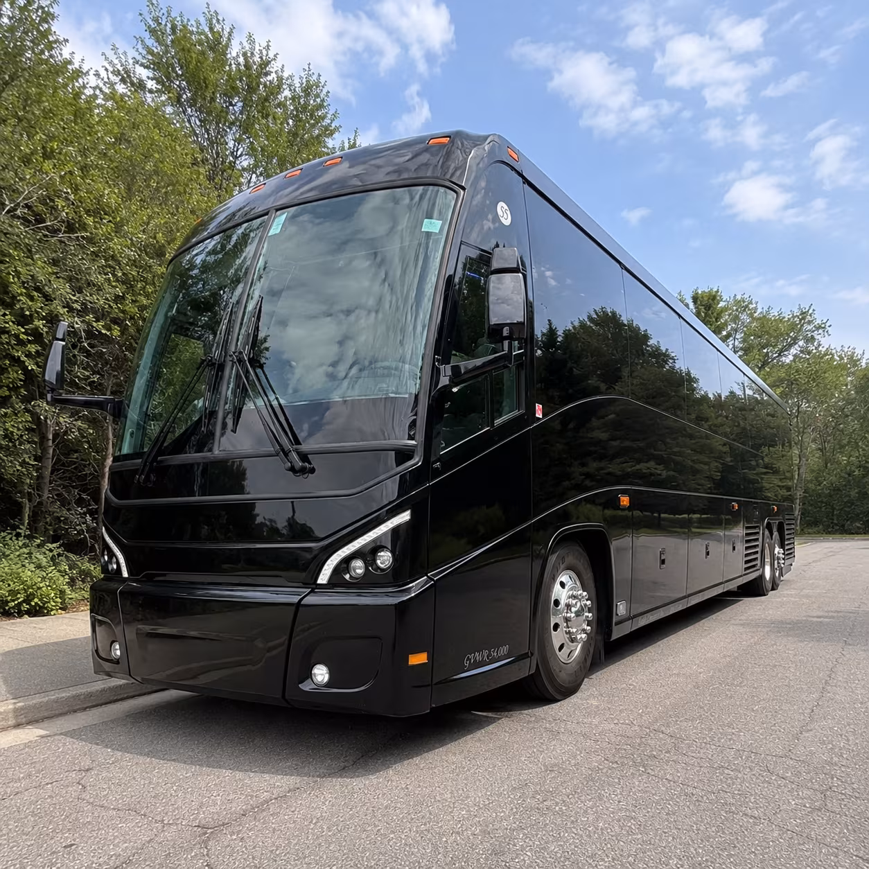 group transportation built around government schedules and security requirements