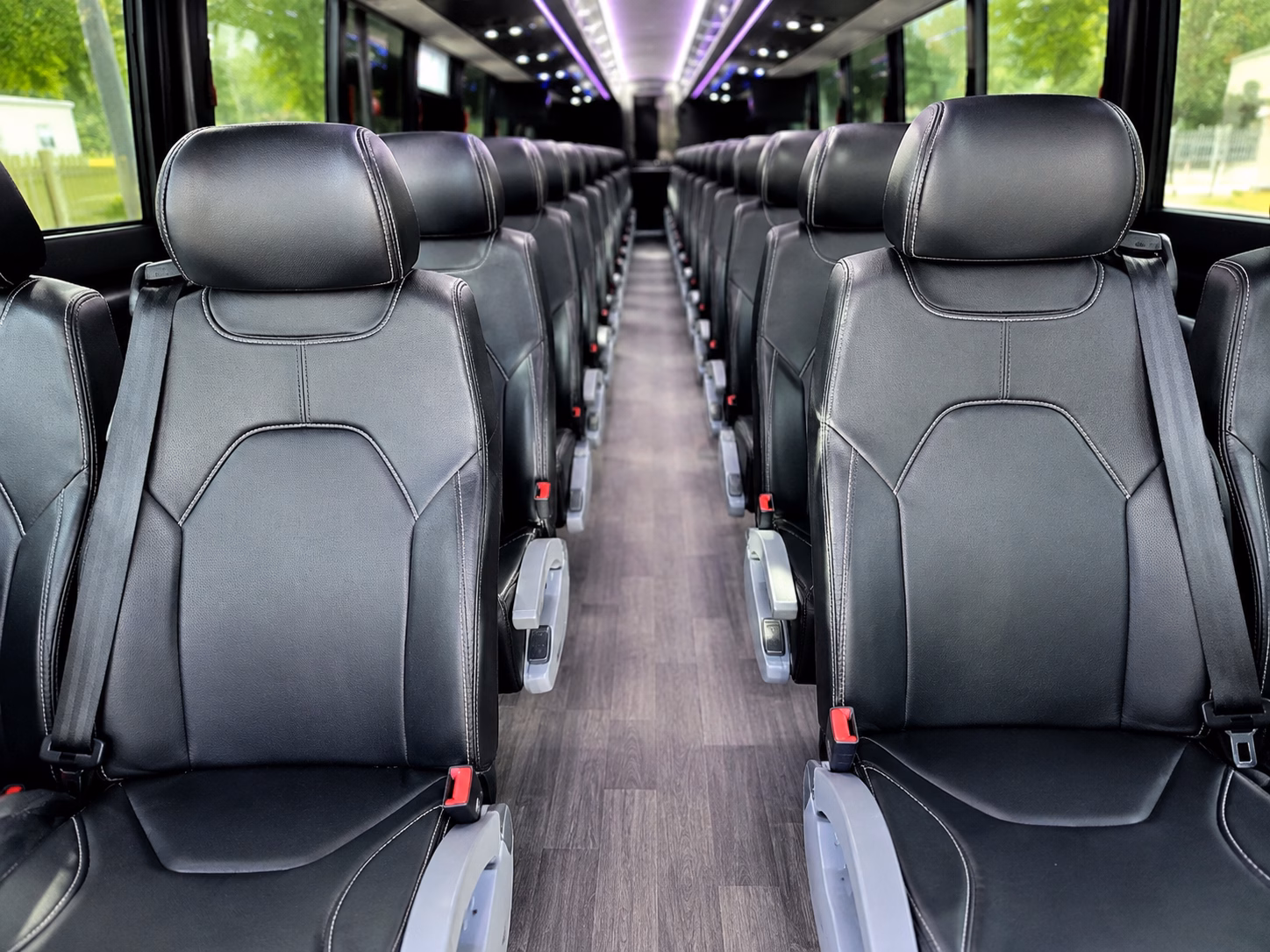 spokane long distance transportation onboard seating